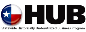 Texas-HUB-logo-dumpster-rentals